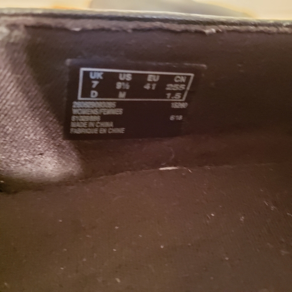 Clark leather shoes slip-on clog work shoe comfy 2in heel - Picture 7 of 7